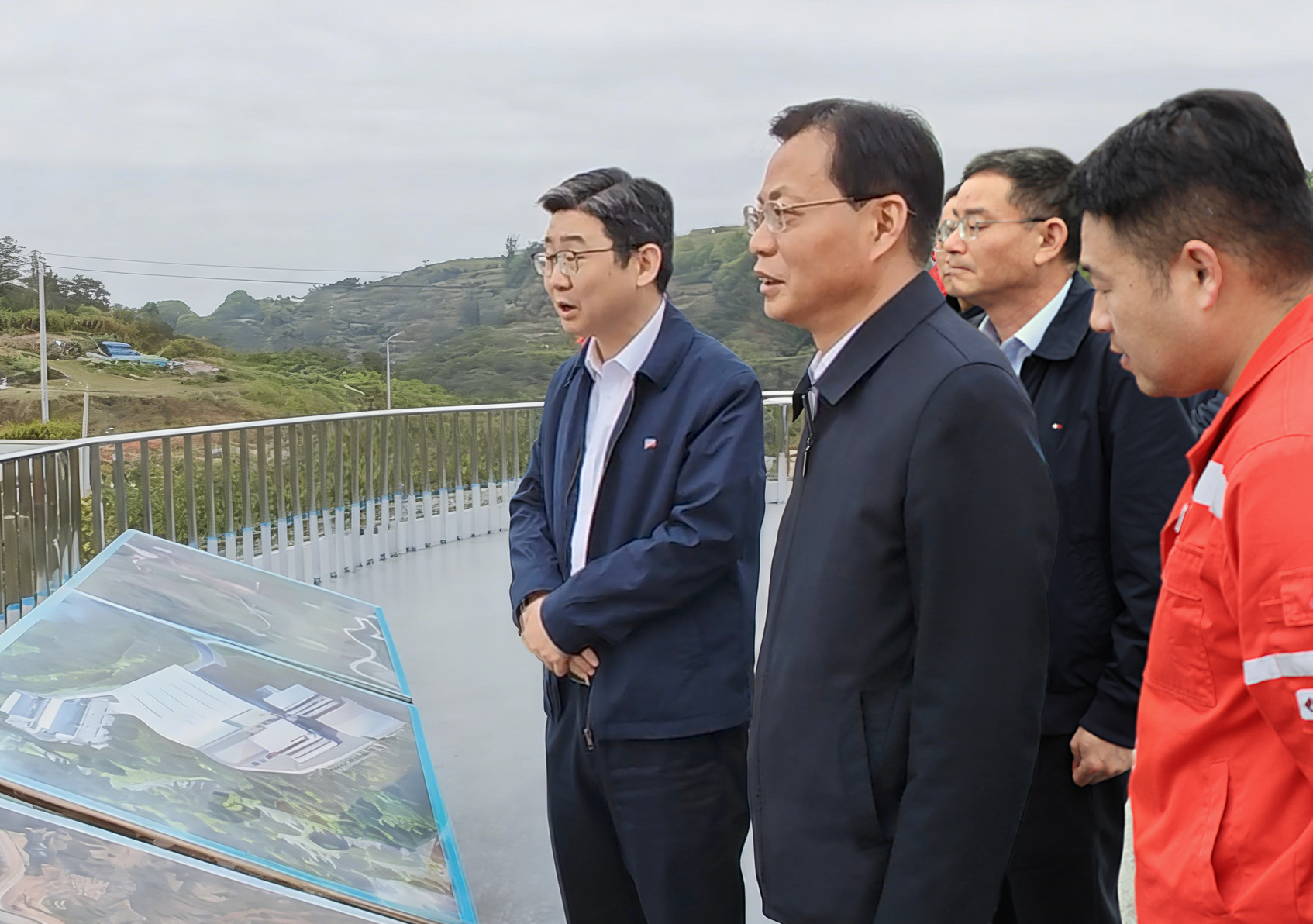 劉盛輝赴浙江海風蒼南示范項目調研重大項目建設